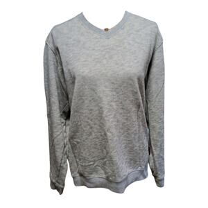 Duluth Trading Co. Heather Gray Crew neck Sweatshirt size M